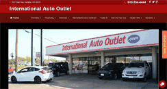 Desktop Screenshot of internationalautooutlet.com